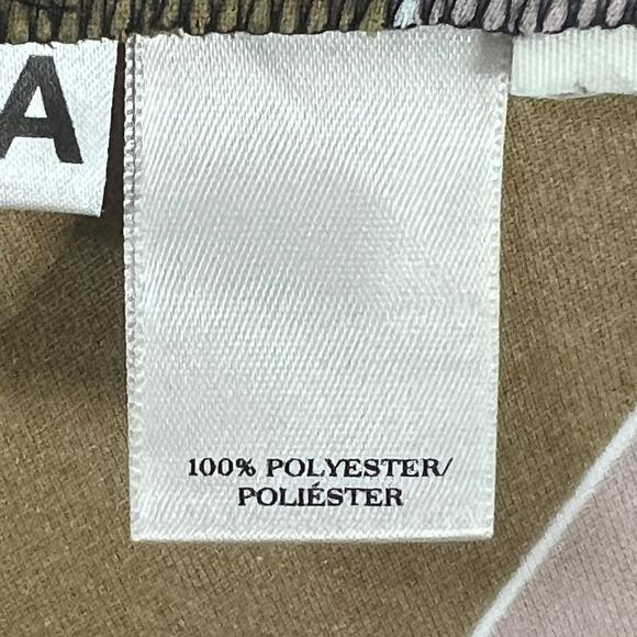 Ann Taylor Modern Geo Tie Waist A-Line Dress Color Block Size 8P Career Office - Picture 11 of 13